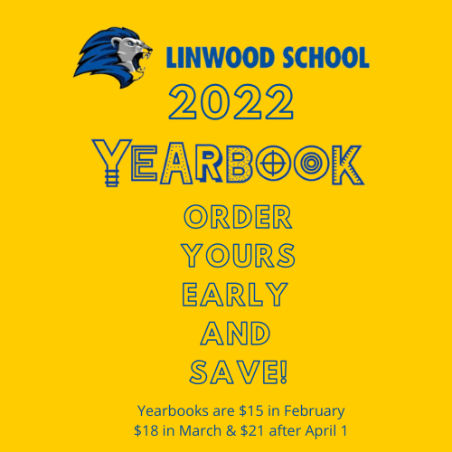 Linwood Yearbook sale starts Feb 1