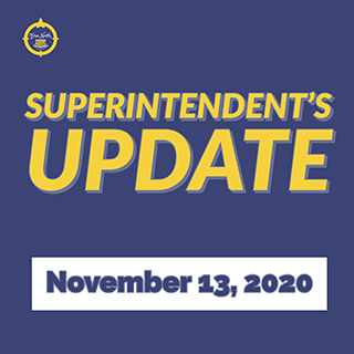 Superintendent's Update November 13, 2020