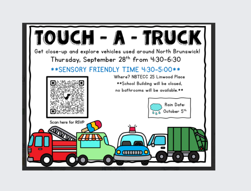 Pre-KTouch-a-Truck Thursday 9/29 4:30-6:30
