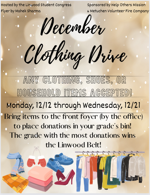 December Clothing Drive
