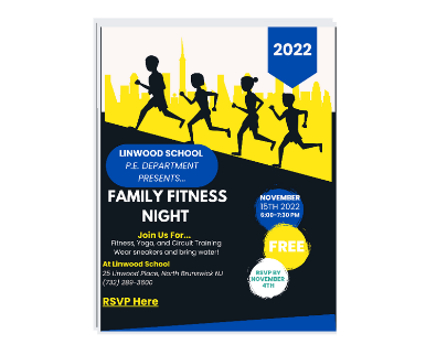 Family Fitness Flyer