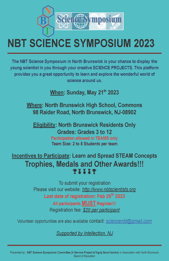 Science Symposium Flyer