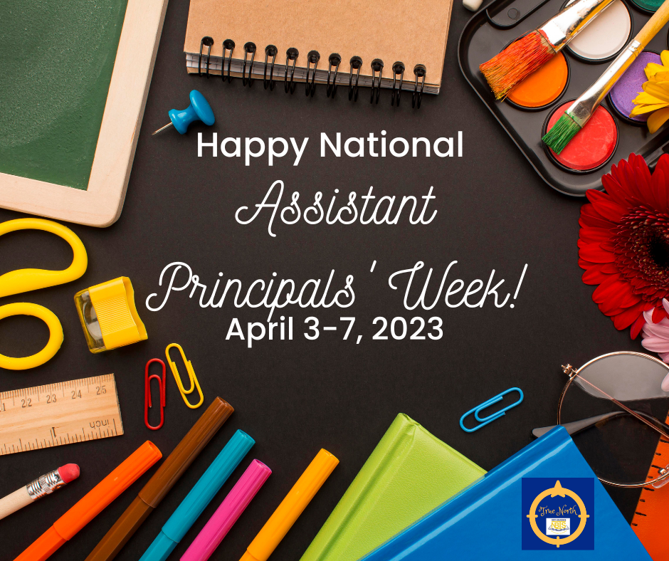 Happy Assistant Principals' Week! Arthur M. Judd Elementary School
