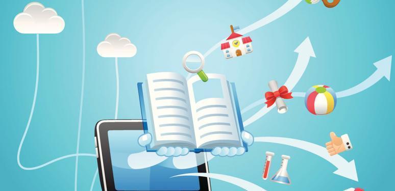 digital and book learning in the cloud