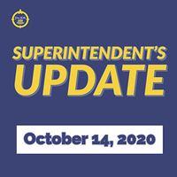 Superintendent's Update October 14, 2020