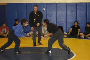 Lady Raiders Wrestling Team
