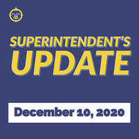 Superintendent's Update December 10, 2020