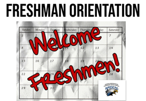 Freshman Orientation August 25, 2020