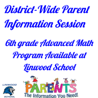 6th Grade Advanced Math Program Linwood School