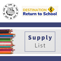 Judd School Supply Lists