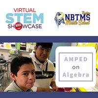 Middle School AMPED on Algebra Virtual NJ STEM Showcase