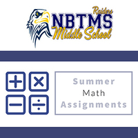 NBTMS Summer Math Assignments 2020