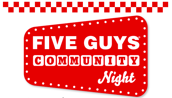 Five Guys Community Night