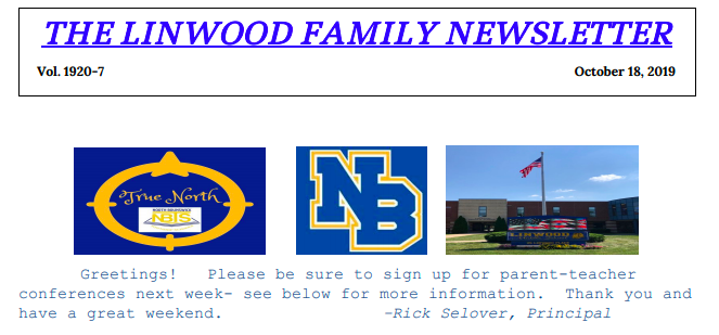 Linwood Family Newsletter