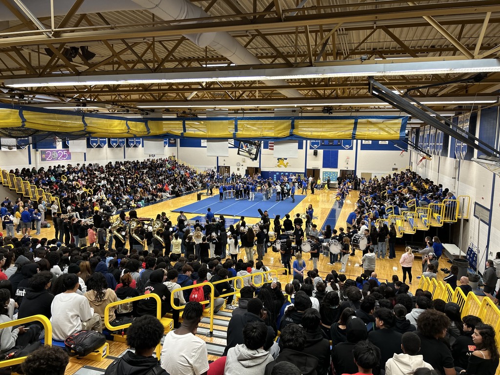 gym at pep rally