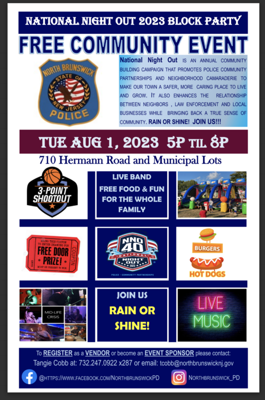 National Night Out 2023 Flyer